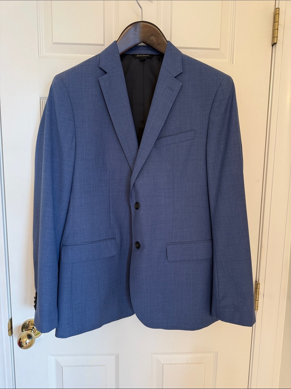 Banana Republic Men's Blue Two-Button Sport Coat